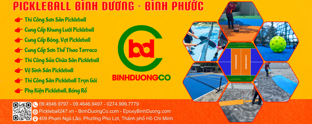 Thi Công Sân Pickleball Bình Dương